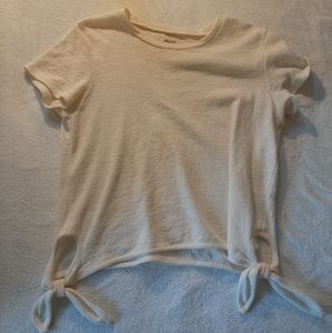 Madewell Cream Top